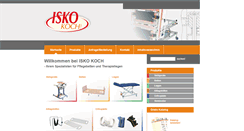 Desktop Screenshot of isko-koch.de